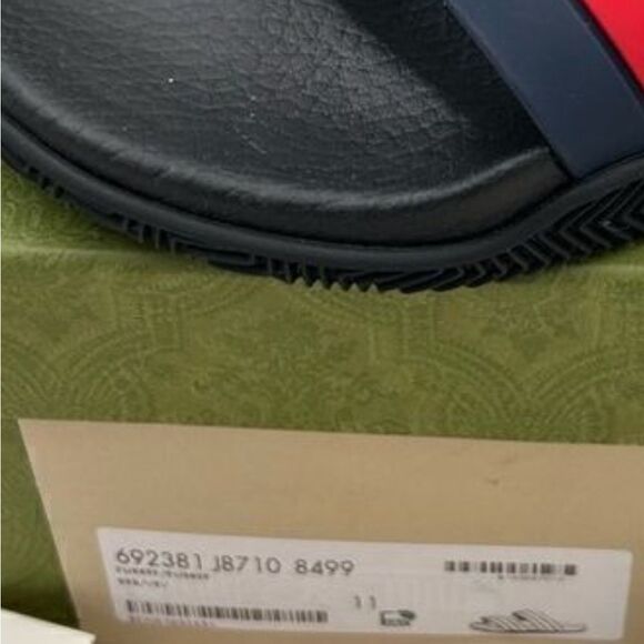 Men’s Gucci, Agrado double strap sandals size 11, made in Italy - Picture 11 of 11